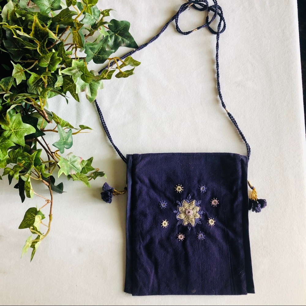 Brand New Purple Hipster Purse